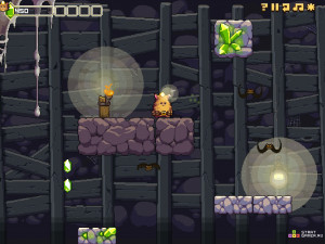 Игра Пещерный Хаос 2 (Cave Chaos 2) — играть онлайн бесплатно (изображение №2)