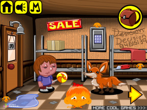 Игра Счастливая Обезьянка 295 (Monkey GO Happy Stage 295) — играть онлайн бесплатно (изображение №2)