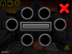 Игра Счастливая Обезьянка 296: Поле Боя (Monkey GO Happy Stage 296: Battlefield ) — играть онлайн бесплатно (изображение №5)