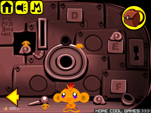 Игра Счастливая Обезьянка 297 (Monkey GO Happy Stage 297) — играть онлайн бесплатно (изображение №3)