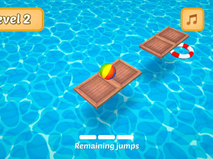 Игра Закати Пляжный Мяч (Bonk Beach Ball) — играть онлайн бесплатно (изображение №2)