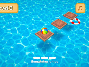 Игра Закати Пляжный Мяч (Bonk Beach Ball) — играть онлайн бесплатно (изображение №3)