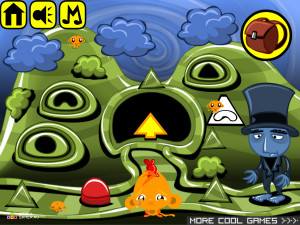 Игра Счастливая Обезьянка 298 (Monkey GO Happy Stage 298) — играть онлайн бесплатно (изображение №3)