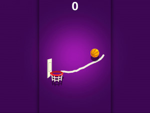 Игра Рисуй и Забивай: Баскетбол (Dunk Brush) — играть онлайн бесплатно (изображение №2)