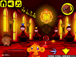 Игра Счастливая Обезьянка 299: Освобождение Духа  (Monkey GO Happy Stage 299: Release the Spirit) — играть онлайн бесплатно (изображение №6)