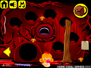 Игра Счастливая Обезьянка 300 (Monkey GO Happy Stage 300) — играть онлайн бесплатно (изображение №3)