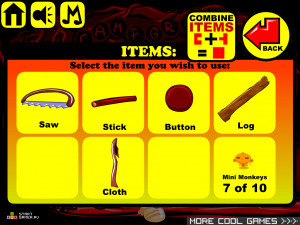 Игра Счастливая Обезьянка 300 (Monkey GO Happy Stage 300) — играть онлайн бесплатно (изображение №5)