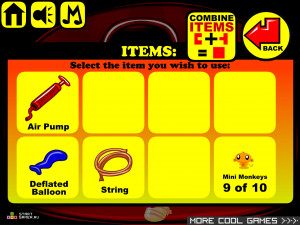 Игра Счастливая Обезьянка 301 (Monkey GO Happy Stage 301) — играть онлайн бесплатно (изображение №4)