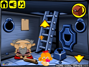 Игра Счастливая Обезьянка 302: Пробуди Гиганта (Monkey GO Happy Stage 302: Awaken the Giant) — играть онлайн бесплатно (изображение №4)