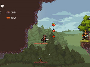 Игра Яблочный Рыцарь (Apple Knight) — играть онлайн бесплатно (изображение №2)