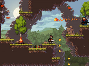 Игра Яблочный Рыцарь (Apple Knight) — играть онлайн бесплатно (изображение №4)