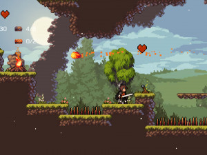 Игра Яблочный Рыцарь (Apple Knight) — играть онлайн бесплатно (изображение №5)