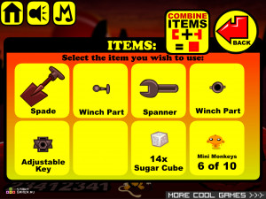 Игра Счастливая Обезьянка 303 (Monkey GO Happy Stage 303) — играть онлайн бесплатно (изображение №4)