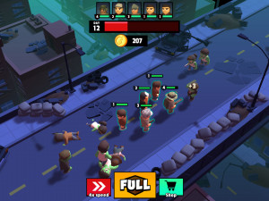 Игра Объединяй Бойцов и Уничтожай Зомби (The Walking Merge) — играть онлайн бесплатно (изображение №2)