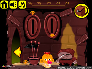 Игра Счастливая Обезьянка 307 (Monkey GO Happy Stage 307) — играть онлайн бесплатно (изображение №3)