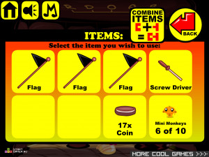 Игра Счастливая Обезьянка 307 (Monkey GO Happy Stage 307) — играть онлайн бесплатно (изображение №4)