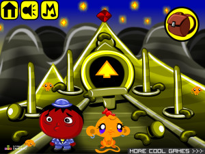 Игра Счастливая Обезьянка 309 (Monkey GO Happy Stage 309) — играть онлайн бесплатно (изображение №2)