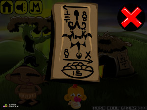 Игра Счастливая Обезьянка 312 (Monkey GO Happy Stage 312) — играть онлайн бесплатно (изображение №3)