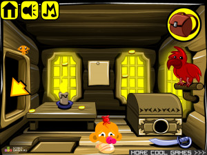 Игра Счастливая Обезьянка 314: Акула Пирата (Monkey GO Happy Stage 314: Pirate Shark) — играть онлайн бесплатно (изображение №7)