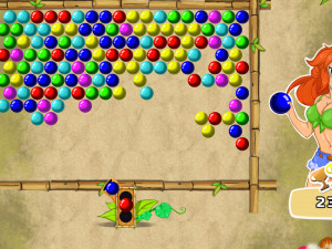 Игра Бабл Шутер Джунгли Мания (Jungle Bubble Shooter Mania) — играть онлайн бесплатно (изображение №3)