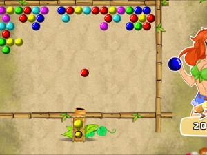 Игра Бабл Шутер Джунгли Мания (Jungle Bubble Shooter Mania) — играть онлайн бесплатно (изображение №5)
