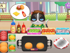 Игра Вкусный Супер Бургер (Yummy Super Burger) — играть онлайн бесплатно (изображение №7)