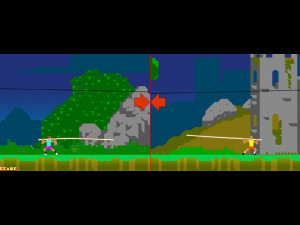 Игра Наездники на Шестах (Pole Riders) — играть онлайн бесплатно (изображение №4)