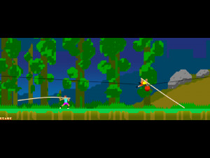 Игра Наездники на Шестах (Pole Riders) — играть онлайн бесплатно (изображение №5)