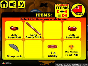 Игра Счастливая Обезьянка 318 (Monkey GO Happy Stage 318) — играть онлайн бесплатно (изображение №3)