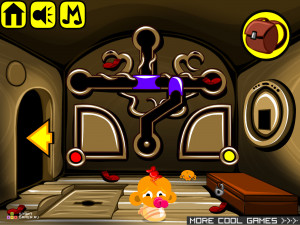 Игра Счастливая Обезьянка 320: Хорошенькая Свинка (Monkey GO Happy Stage 320: Pretty Porky) — играть онлайн бесплатно (изображение №8)