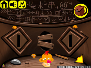 Игра Счастливая Обезьянка 322 (Monkey GO Happy Stage 322) — играть онлайн бесплатно (изображение №3)