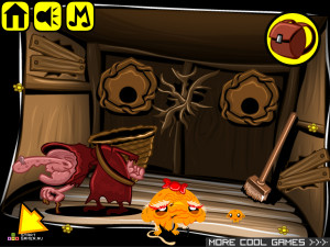 Игра Счастливая Обезьянка 323: Взлетай, Малыш! (Monkey GO Happy Stage 323: Baby Lift Off) — играть онлайн бесплатно (изображение №7)