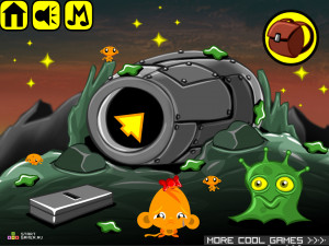 Игра Счастливая Обезьянка 325 (Monkey GO Happy Stage 325) — играть онлайн бесплатно (изображение №2)