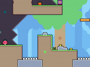 Игра Дадиш (Dadish) — играть онлайн бесплатно (изображение №2)