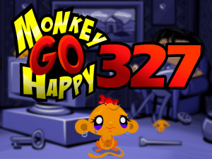 Игра Счастливая Обезьянка 327 (Monkey GO Happy Stage 327) — играть онлайн бесплатно (изображение №1)