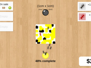 Игра Продавец Муравьиного Искусства (Ant Art Tycoon) — играть онлайн бесплатно (изображение №2)