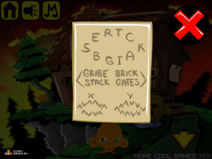 Игра Счастливая Обезьянка 329 (Monkey GO Happy Stage 329) — играть онлайн бесплатно (изображение №3)