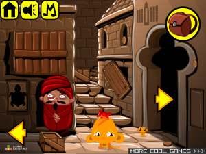 Игра Счастливая Обезьянка 332: Танец Живота (Monkey GO Happy Stage 332: Belly Dance) — играть онлайн бесплатно (изображение №3)