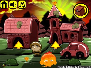 Игра Счастливая Обезьянка 333 (Monkey GO Happy Stage 333) — играть онлайн бесплатно (изображение №2)