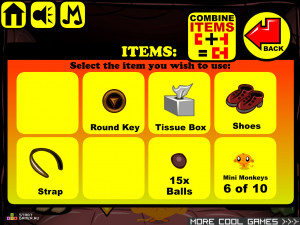 Игра Счастливая Обезьянка 333 (Monkey GO Happy Stage 333) — играть онлайн бесплатно (изображение №5)