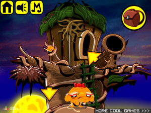 Игра Счастливая Обезьянка 334: Освобождение Виноградной Лозы (Monkey GO Happy Stage 334: Vine Release) — играть онлайн бесплатно (изображение №6)