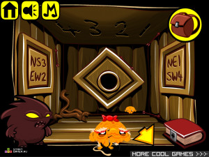 Игра Счастливая Обезьянка 334: Освобождение Виноградной Лозы (Monkey GO Happy Stage 334: Vine Release) — играть онлайн бесплатно (изображение №7)