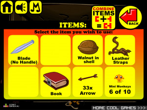 Игра Счастливая Обезьянка 334: Освобождение Виноградной Лозы (Monkey GO Happy Stage 334: Vine Release) — играть онлайн бесплатно (изображение №8)