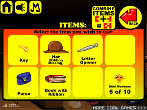 Игра Счастливая Обезьянка 335 (Monkey GO Happy Stage 335) — играть онлайн бесплатно (изображение №4)