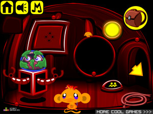 Игра Счастливая Обезьянка 338: Красная Планета (Monkey GO Happy Stage 338: Red Planet) — играть онлайн бесплатно (изображение №7)