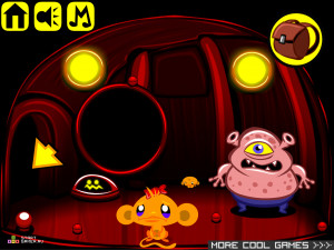 Игра Счастливая Обезьянка 338: Красная Планета (Monkey GO Happy Stage 338: Red Planet) — играть онлайн бесплатно (изображение №8)