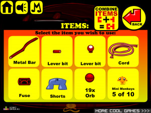 Игра Счастливая Обезьянка 338: Красная Планета (Monkey GO Happy Stage 338: Red Planet) — играть онлайн бесплатно (изображение №9)