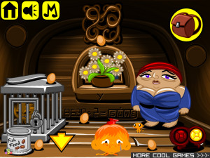 Игра Счастливая Обезьянка 340: Освобождение Монстра (Monkey GO Happy Stage 340: Free the Monster) — играть онлайн бесплатно (изображение №5)