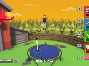 Игра Двойной Отскок (Double Bounce) — играть онлайн бесплатно (изображение №2)