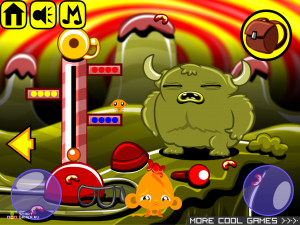 Игра Счастливая Обезьянка 342 (Monkey GO Happy Stage 342: Out With a Bang) — играть онлайн бесплатно (изображение №4)